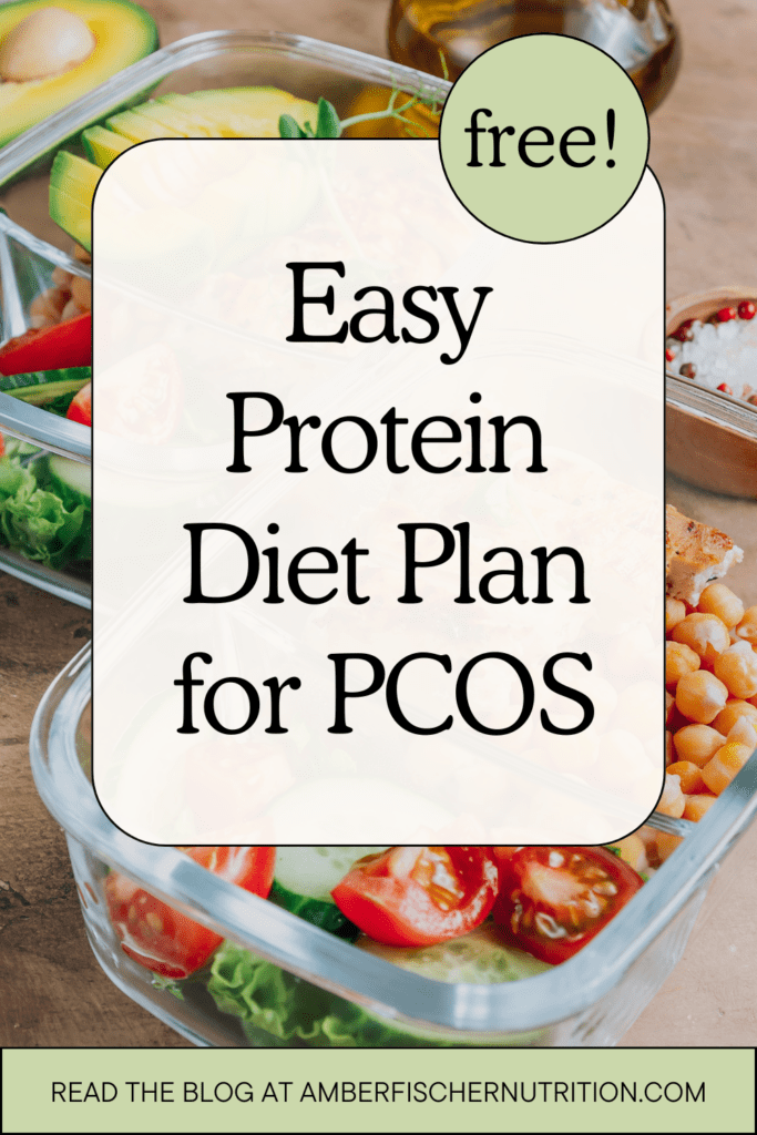 Protein Diet Plan for PCOS (With Free Meal Plan!) - Amber Fischer ...